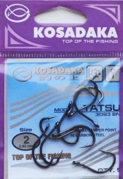 Крючки  KOSADAKA  TATSU 3093 BN Size 2. 0,85mm.