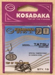 Крючки  KOSADAKA  TATSU 3093 BN Size 13. 0,45mm.